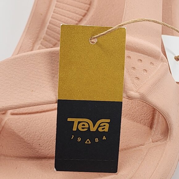 TEVA NWD Hurricane Drift Women's Eva Sandals Pink - Picture 8 of 10